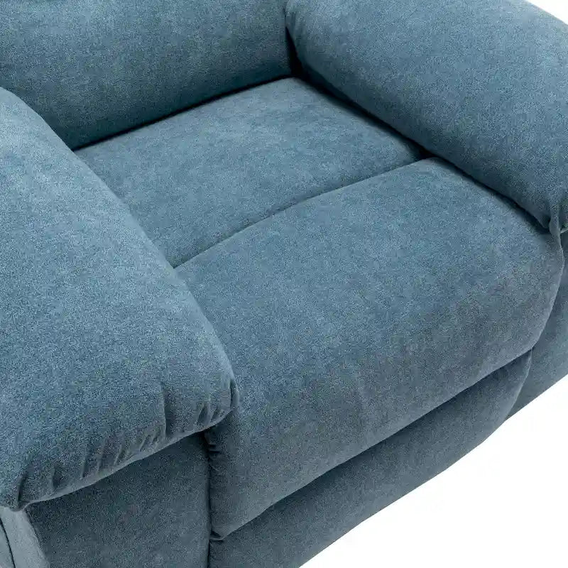 Fauteuil inclinable électrique avec fonction de massage réglable, fauteuil inclinable avec système de chauffage pour le salon