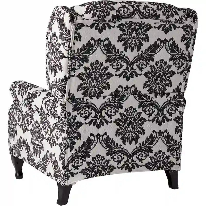 Fauteuil inclinable à oreilles rembourré Simple Living