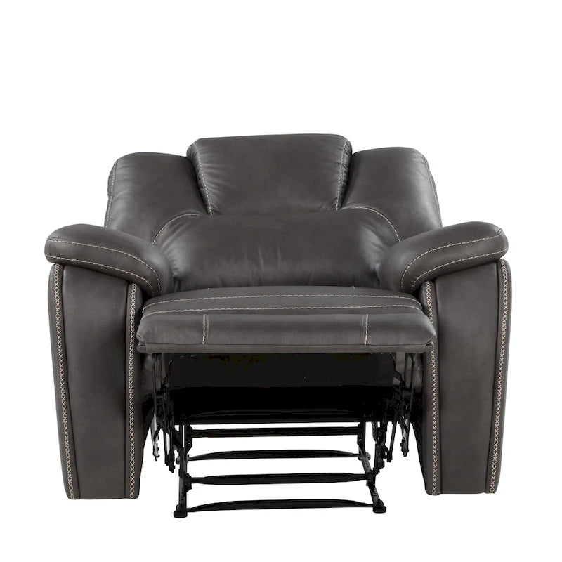 Fauteuil inclinable manuel en similicuir Kameryn de Steve Silver