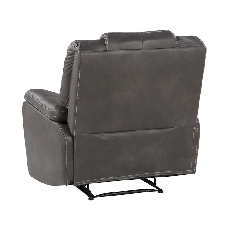 Fauteuil inclinable manuel en similicuir Kameryn de Steve Silver