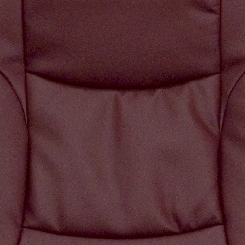 Fauteuil inclinable multiposition contemporain et pouf avec base enveloppée
