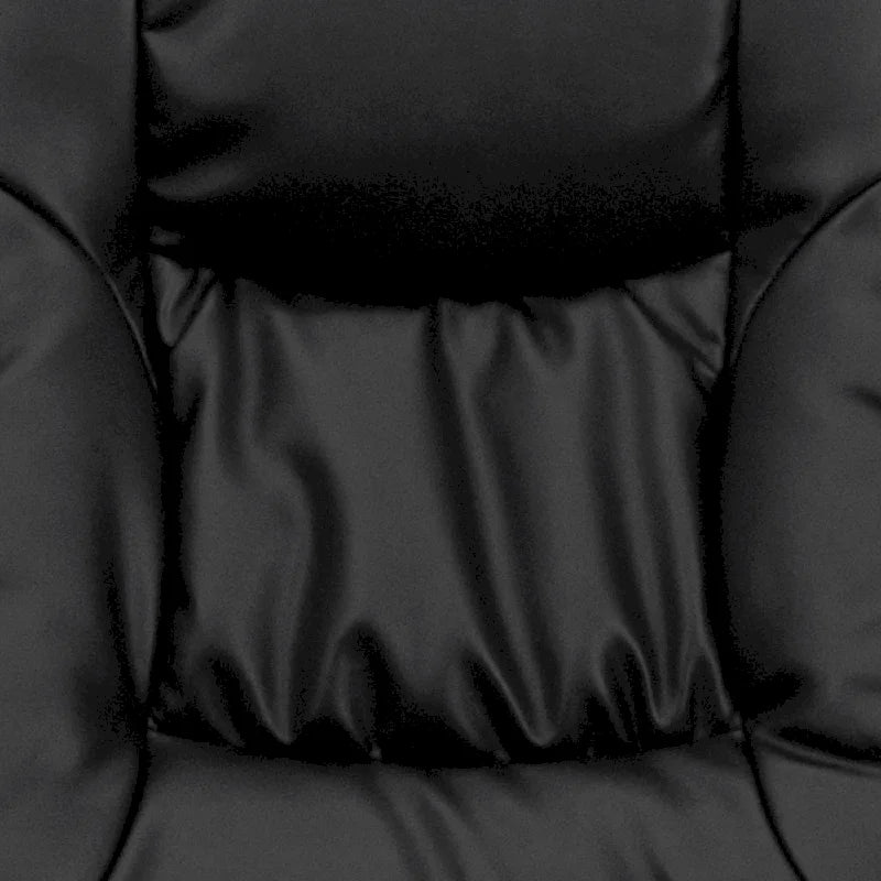 Fauteuil inclinable multiposition contemporain et pouf avec base enveloppée