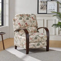 Fauteuil inclinable manuel Rita en cuir véritable par Hulala Home