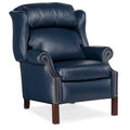 Fauteuil à oreilles inclinable de style Chippendale