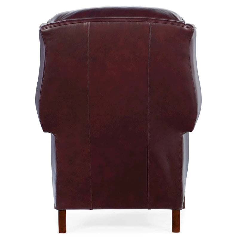 Fauteuil à oreilles inclinable de style Chippendale