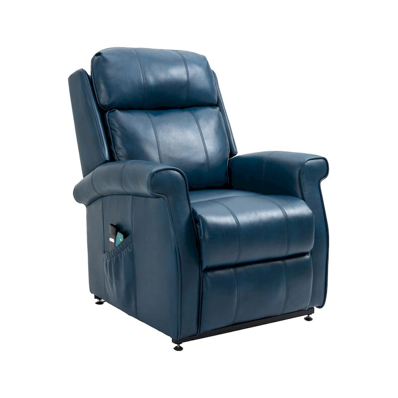 Fauteuil inclinable releveur électrique pour personnes âgées en similicuir GZMR