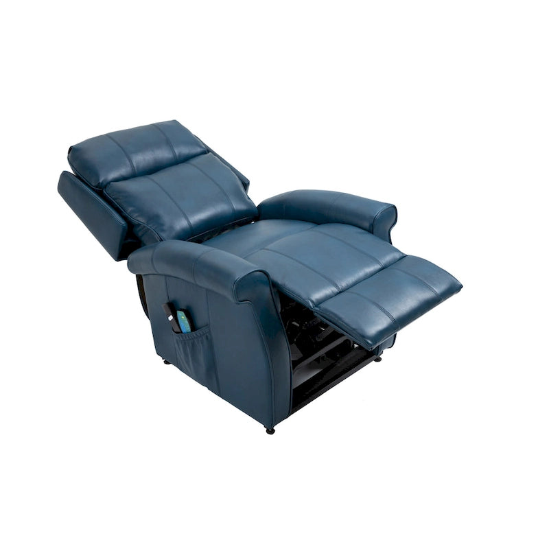 Fauteuil inclinable releveur électrique pour personnes âgées en similicuir GZMR