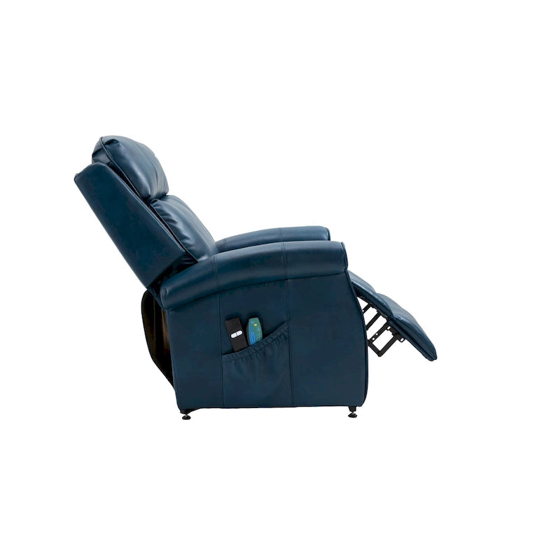 Fauteuil inclinable releveur électrique pour personnes âgées en similicuir GZMR