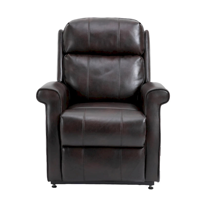 Fauteuil inclinable releveur électrique pour personnes âgées en similicuir GZMR