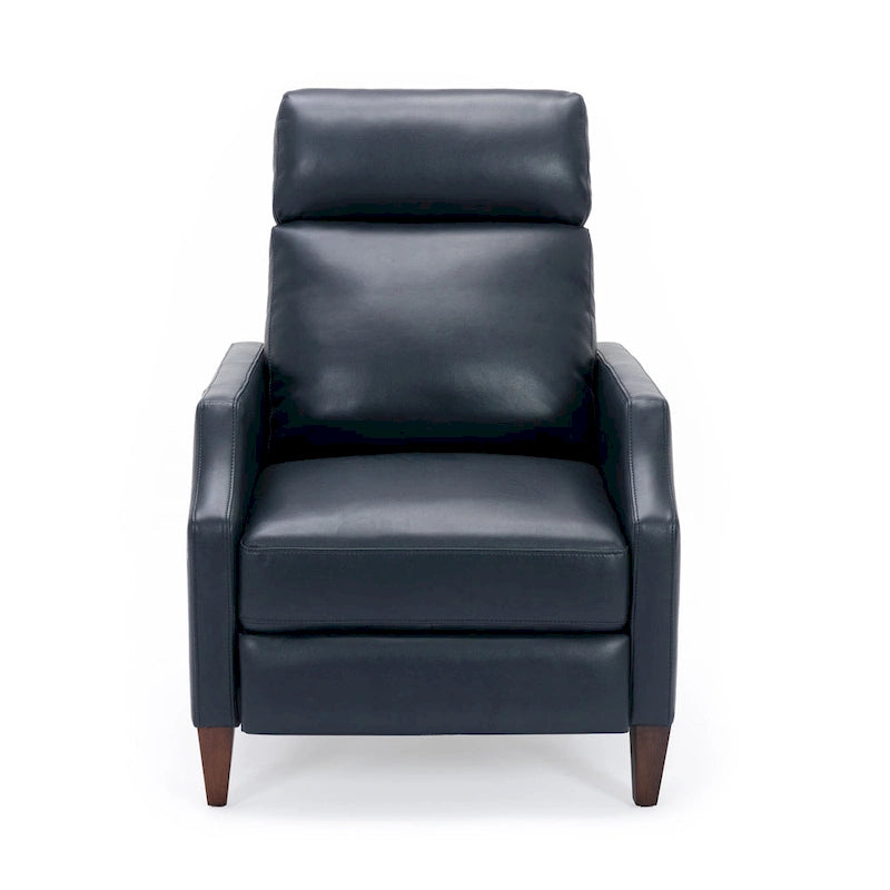 Fauteuil inclinable Brooklyn en similicuir à dossier poussoir de Greyson Living