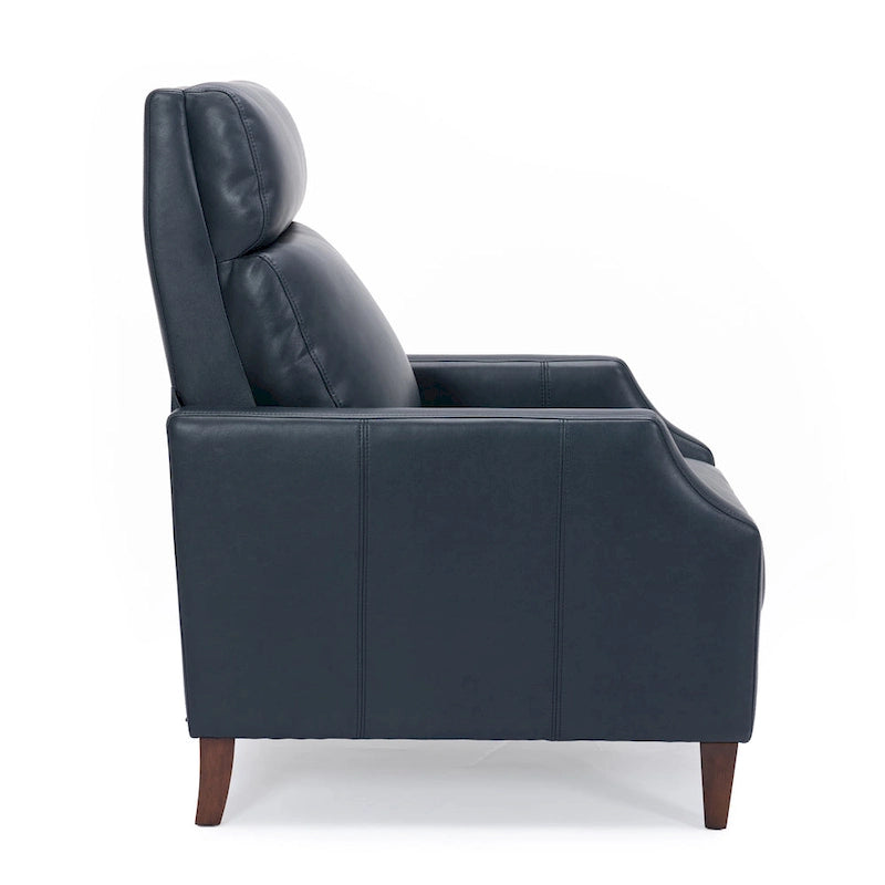 Fauteuil inclinable Brooklyn en similicuir à dossier poussoir de Greyson Living
