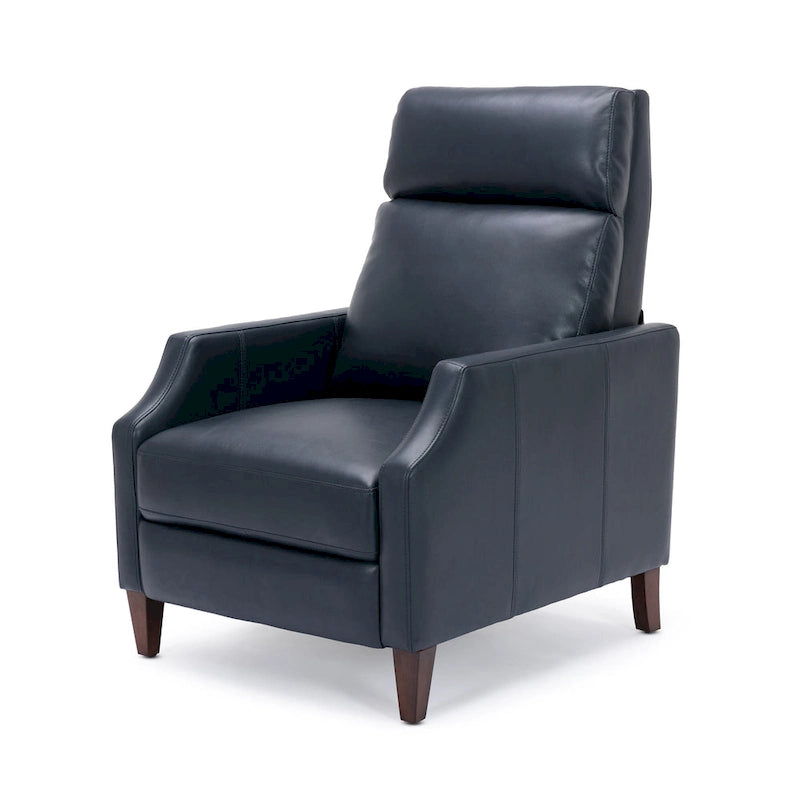 Fauteuil inclinable Brooklyn en similicuir à dossier poussoir de Greyson Living