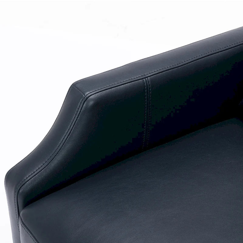 Fauteuil inclinable Brooklyn en similicuir à dossier poussoir de Greyson Living