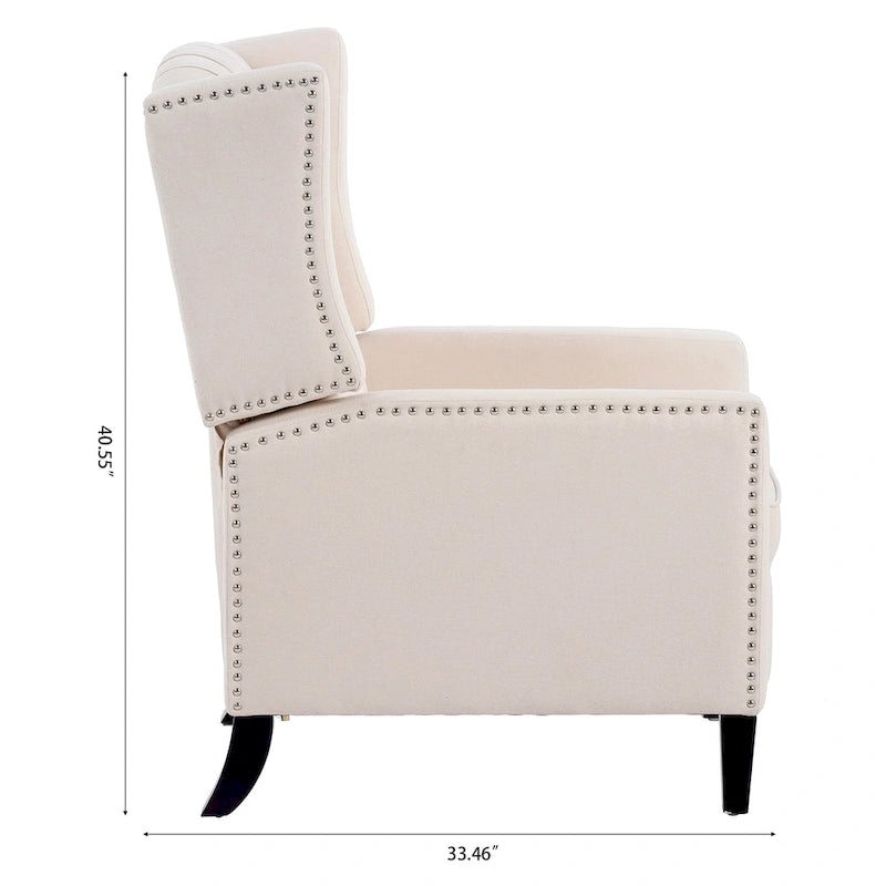 Fauteuil inclinable manuel de 27 po de largeur
