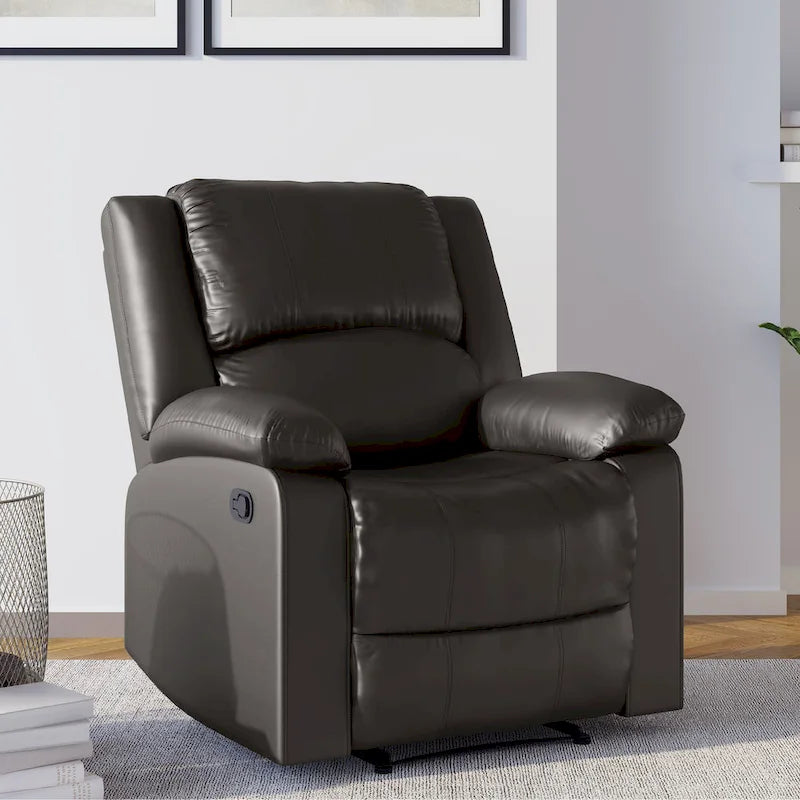 Relax A Lounger Porter Fauteuil Inclinable Manuel en Similicuir par iLounge