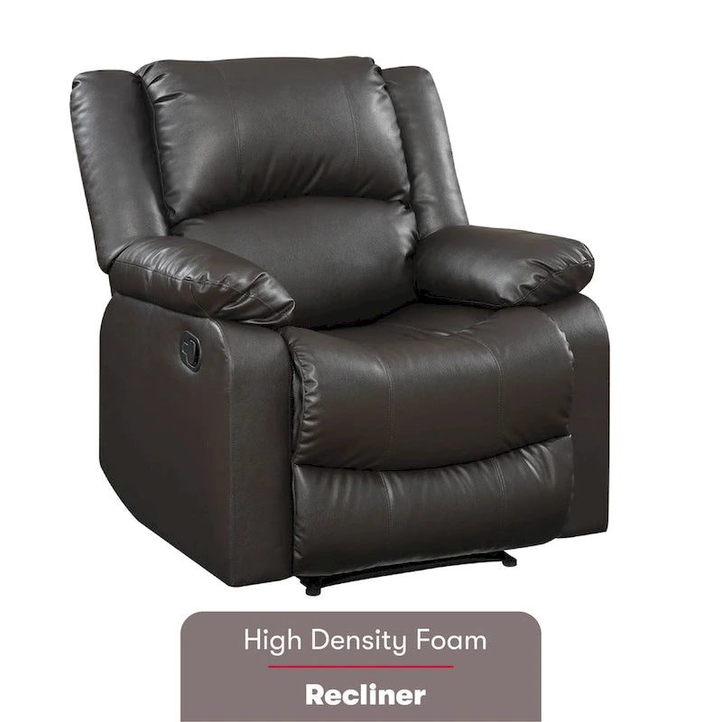 Relax A Lounger Porter Fauteuil Inclinable Manuel en Similicuir par iLounge