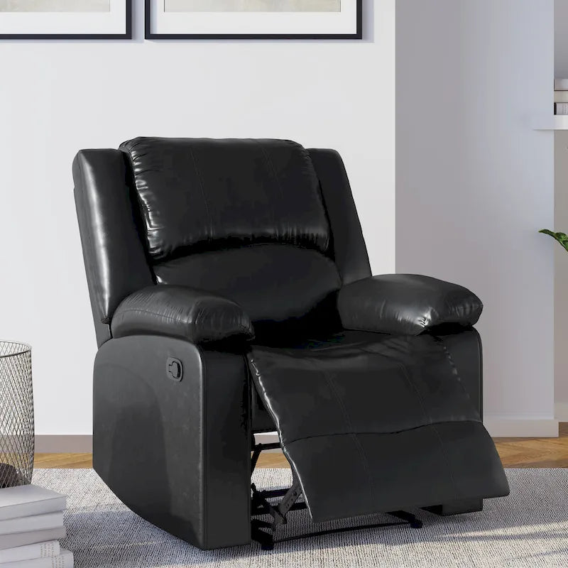 Relax A Lounger Porter Fauteuil Inclinable Manuel en Similicuir par iLounge
