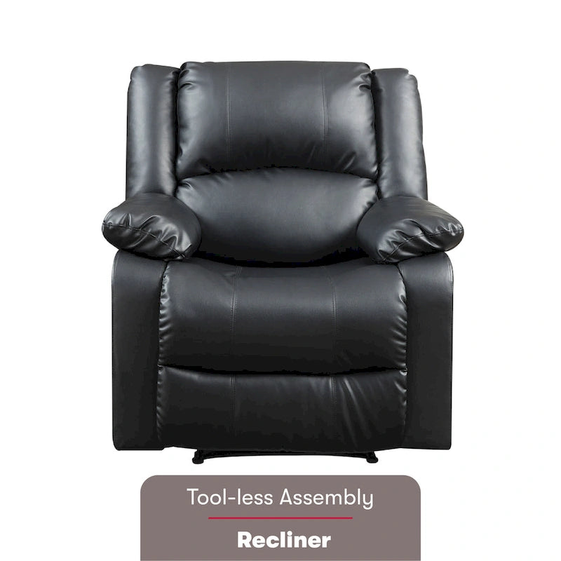 Relax A Lounger Porter Fauteuil Inclinable Manuel en Similicuir par iLounge