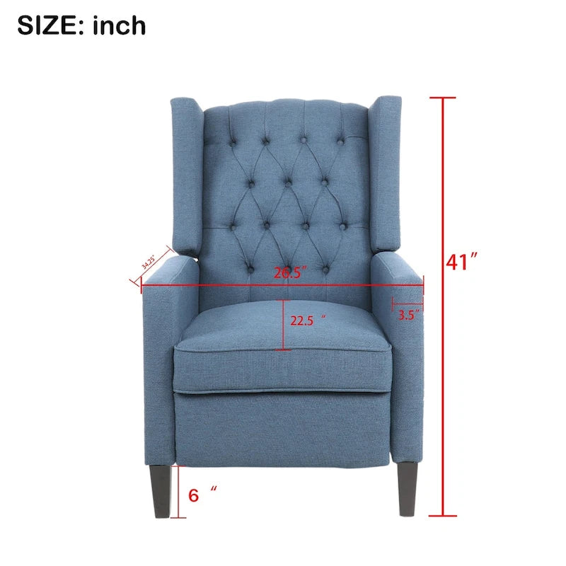 Fauteuil inclinable à dossier basculant Merax