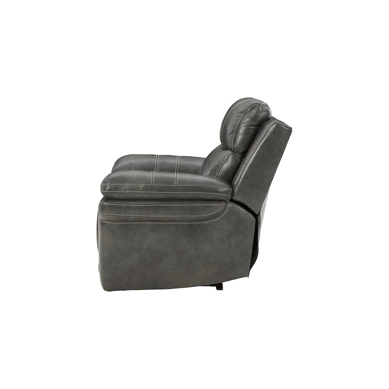 Fauteuil inclinable électrique Edmar avec appuie-tête réglable