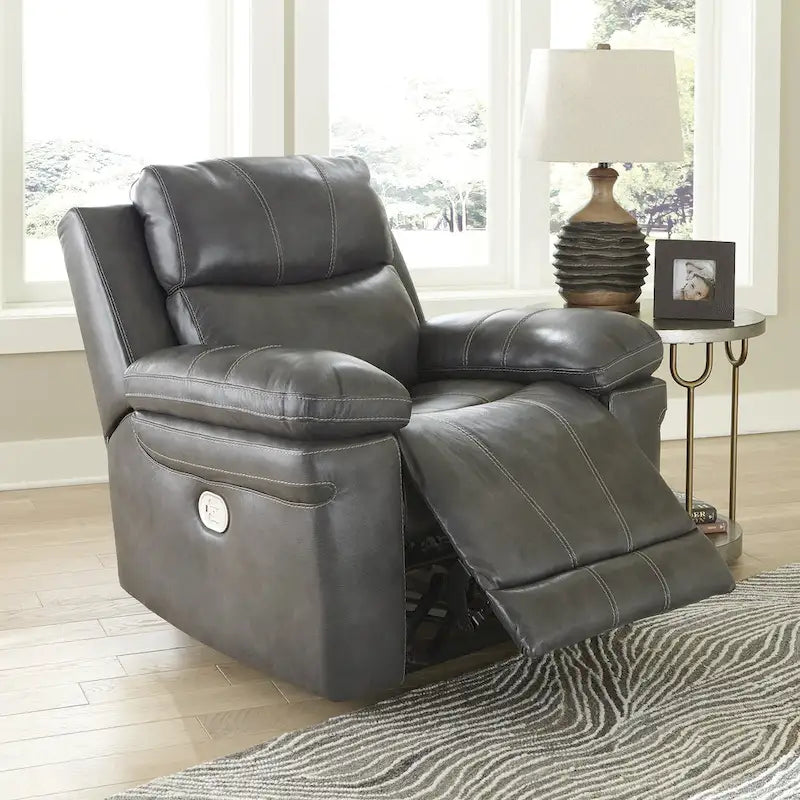 Fauteuil inclinable électrique Edmar avec appuie-tête réglable
