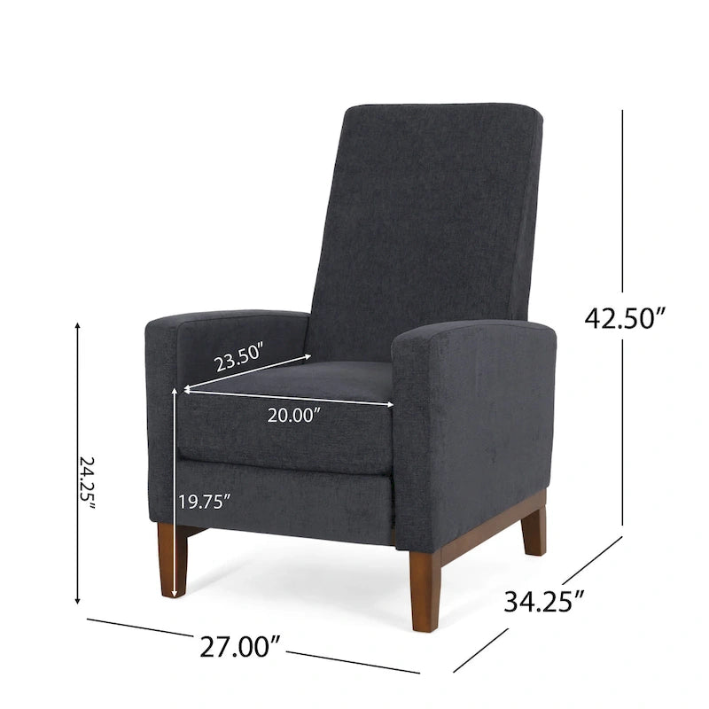 Fauteuil inclinable rembourré Kalstrom de Christopher Knight Home