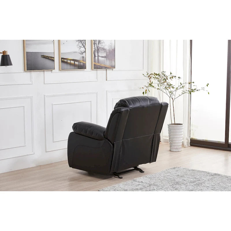 Fauteuil inclinable manuel une place Betsy Furniture en cuir reconstitué 8018