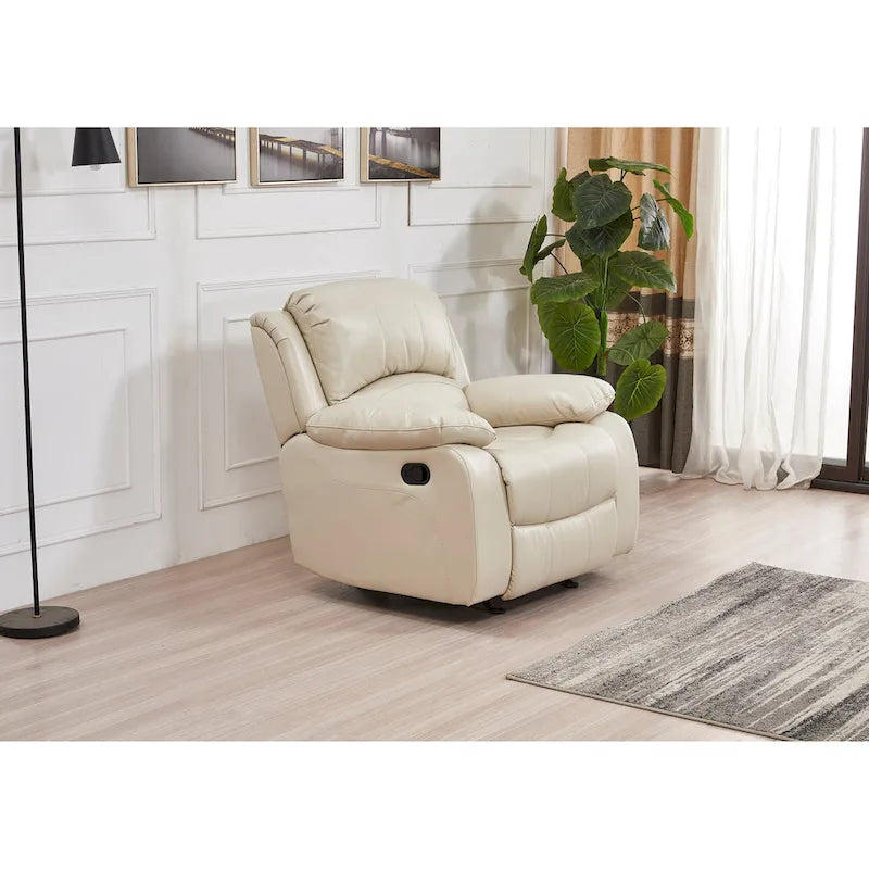 Fauteuil inclinable manuel une place Betsy Furniture en cuir reconstitué 8018
