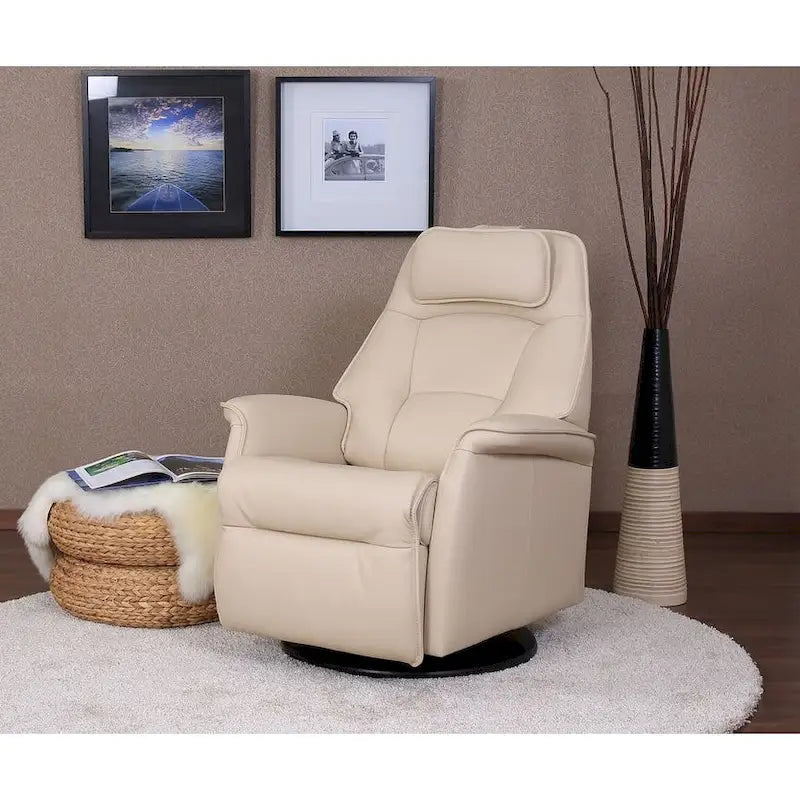 Fauteuil relax en cuir Fjords Stockholm