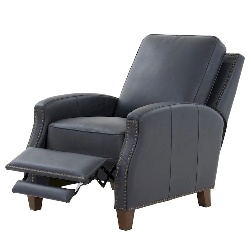 Fauteuil inclinable à dossier basculant en similicuir Julian par Greyson Living