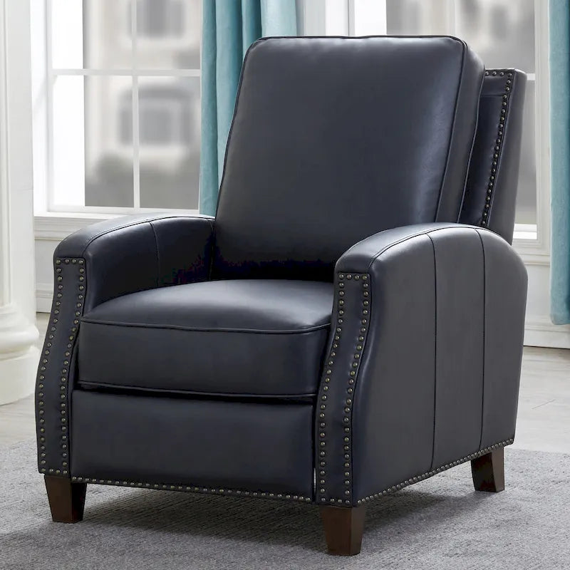 Fauteuil inclinable à dossier basculant en similicuir Julian par Greyson Living