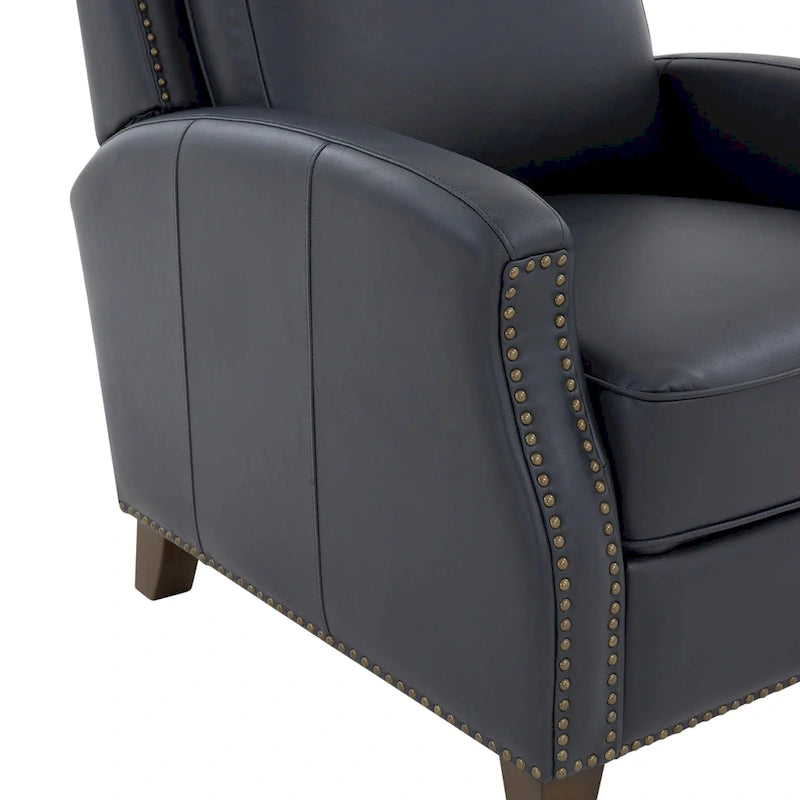 Fauteuil inclinable à dossier basculant en similicuir Julian par Greyson Living