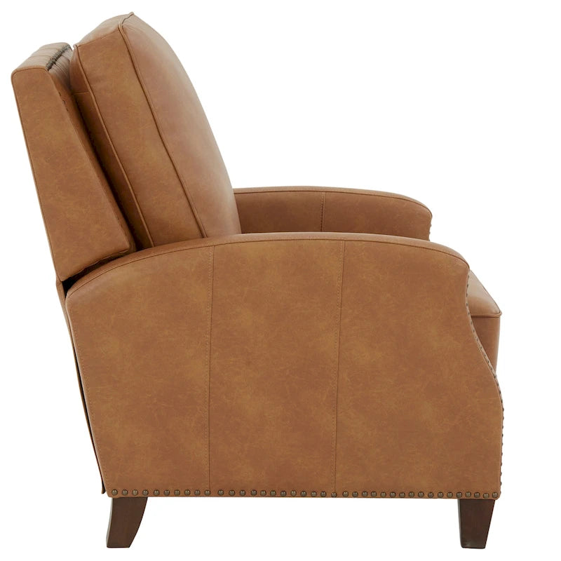 Fauteuil inclinable à dossier basculant en similicuir Julian par Greyson Living