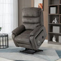 Fauteuil inclinable surdimensionné haut de gamme avec chargement sans fil, massage et chauffage