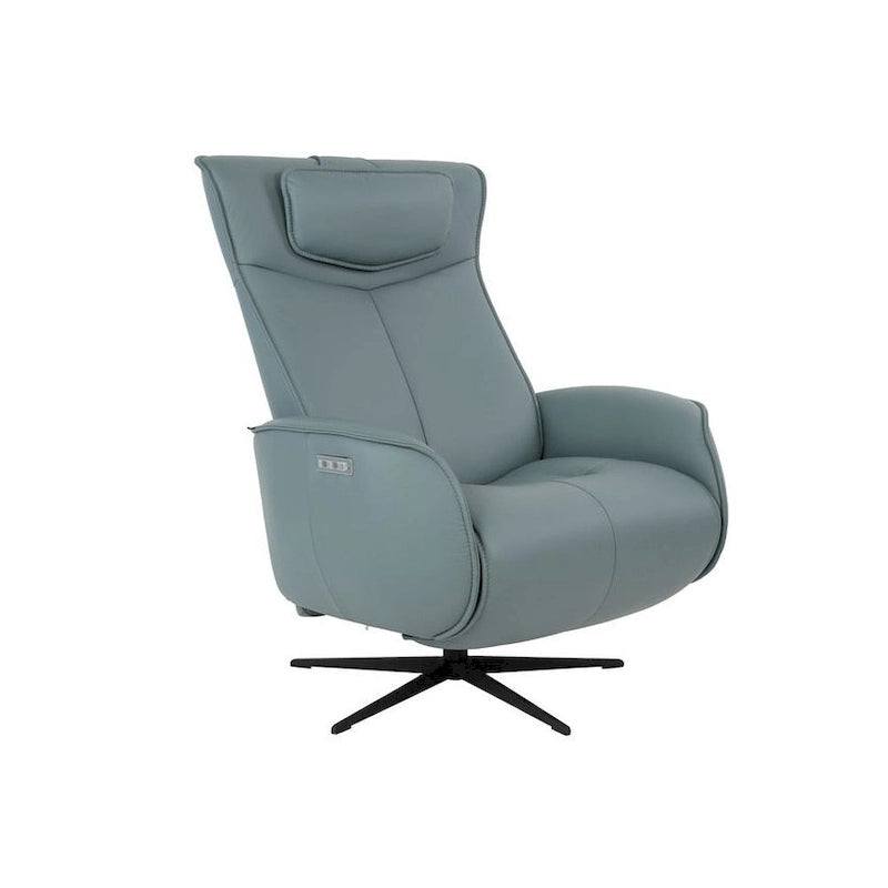 Fauteuil inclinable en cuir Axel de Fjords