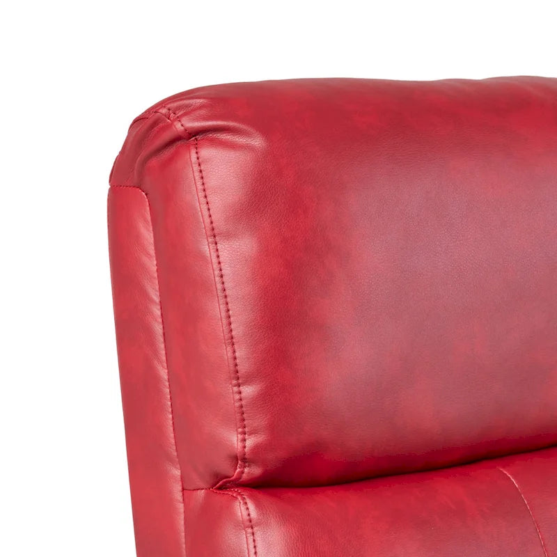 Fauteuil Club inclinable en similicuir Samedi par Christopher Knight Home