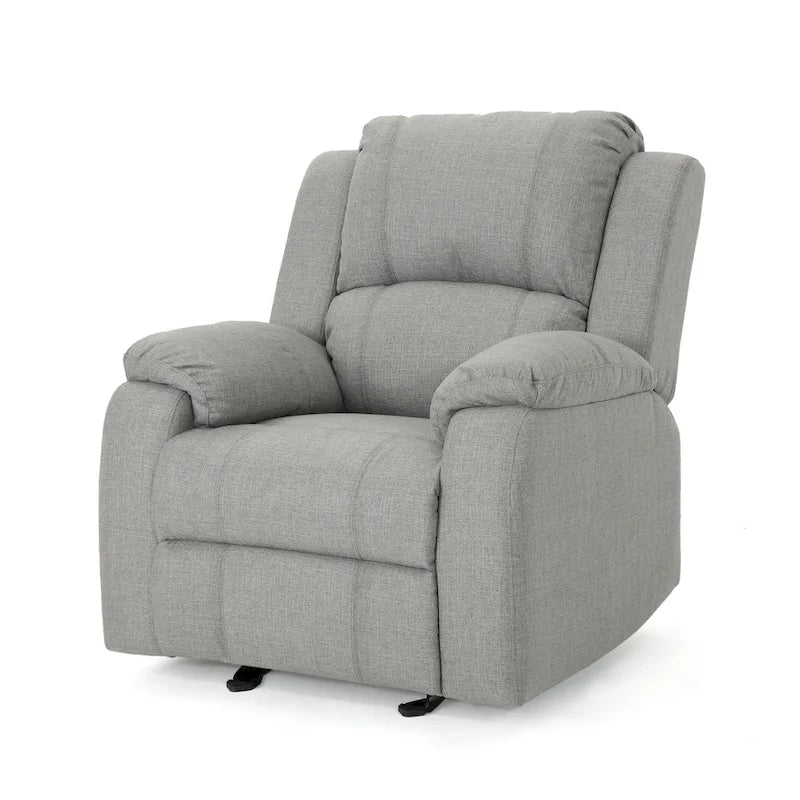 Fauteuil inclinable Mozelle Classic en tissu et à glissière de Christopher Knight Home