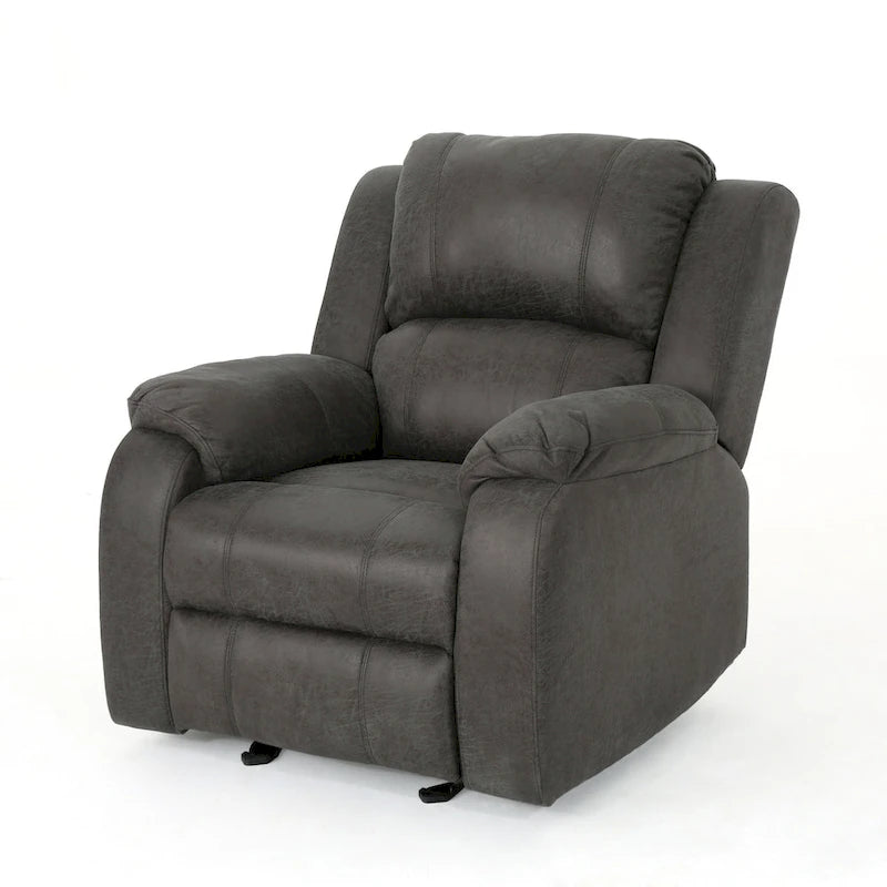 Fauteuil inclinable Mozelle Classic en tissu et à glissière de Christopher Knight Home