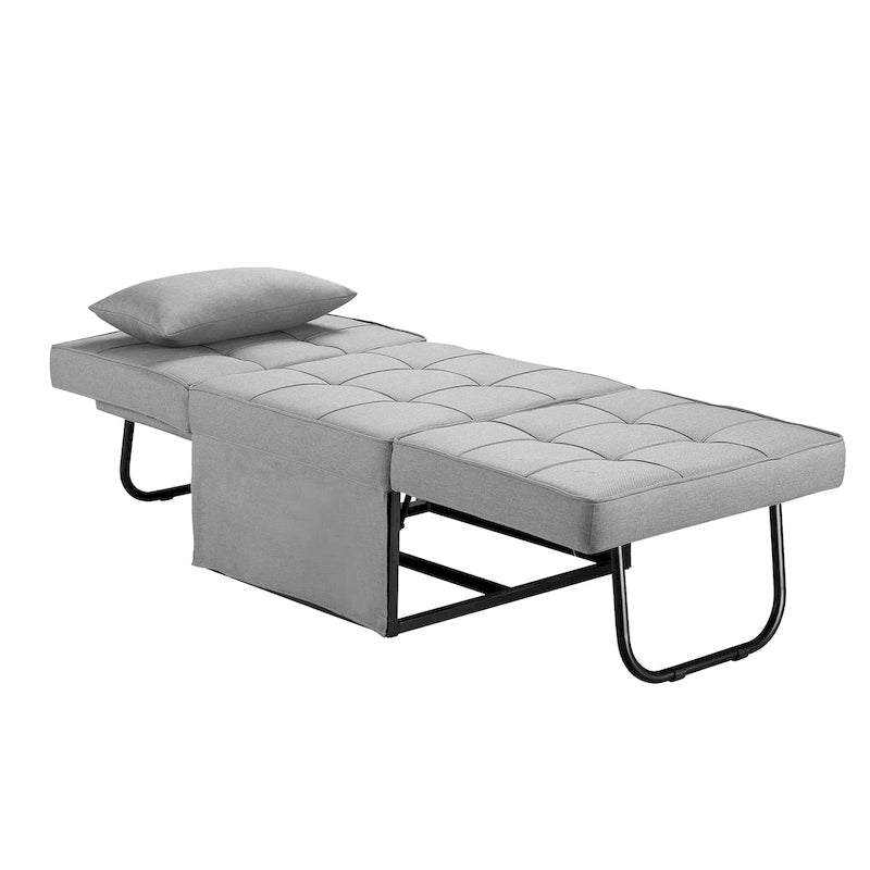 Canapé convertible Lit d'appoint Fauteuil-lit Canapé pliant Pouf Fauteuils inclinables pour le salon