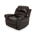 Fauteuil inclinable planeur en cuir reconstitué Charlie par Christopher Knight Home