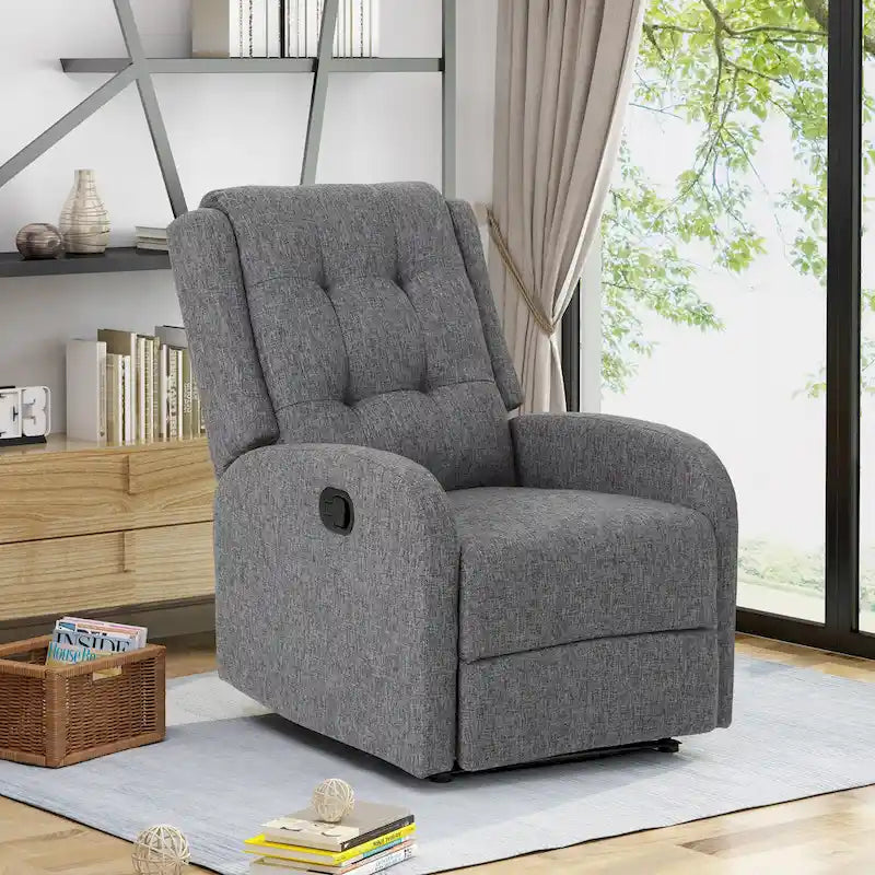 Fauteuil inclinable rembourré traditionnel O'Leary par Christopher Knight Home