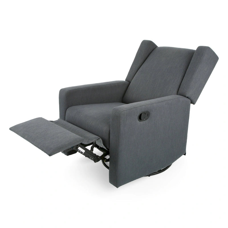 Fauteuil inclinable pivotant contemporain Hounker de Christopher Knight Home