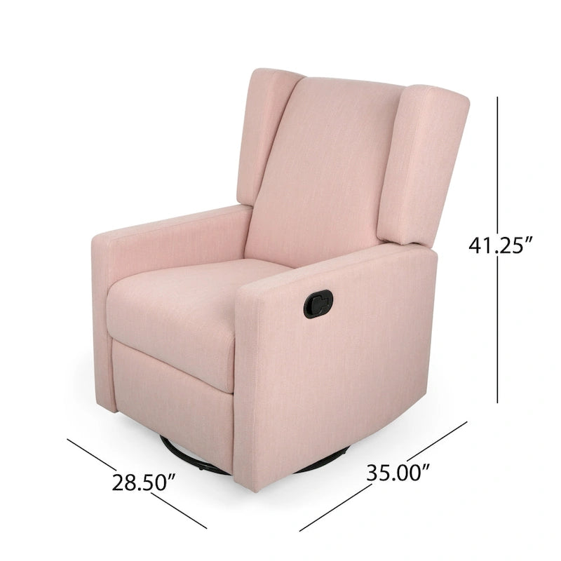 Fauteuil inclinable pivotant contemporain Hounker de Christopher Knight Home