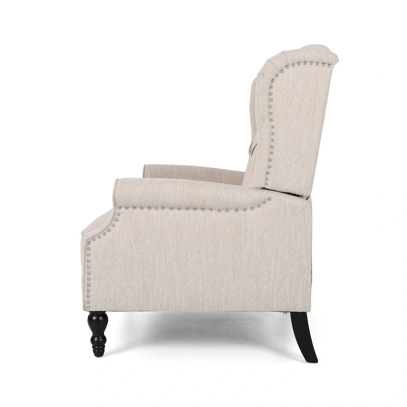 Fauteuil inclinable surdimensionné en tissu touffeté Apaloosa par Christopher Knight Home