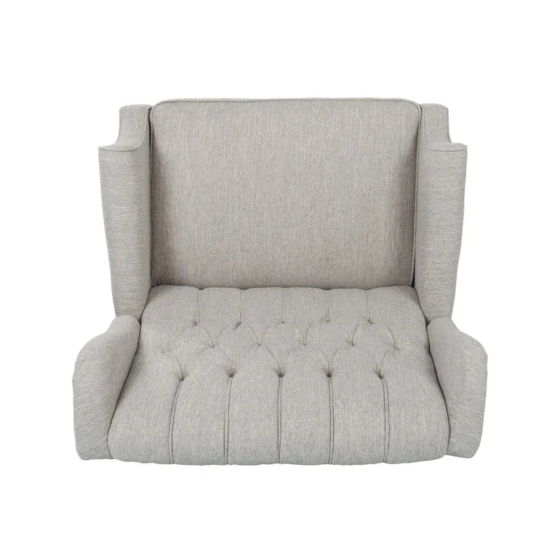 Fauteuil inclinable surdimensionné en tissu touffeté Apaloosa par Christopher Knight Home
