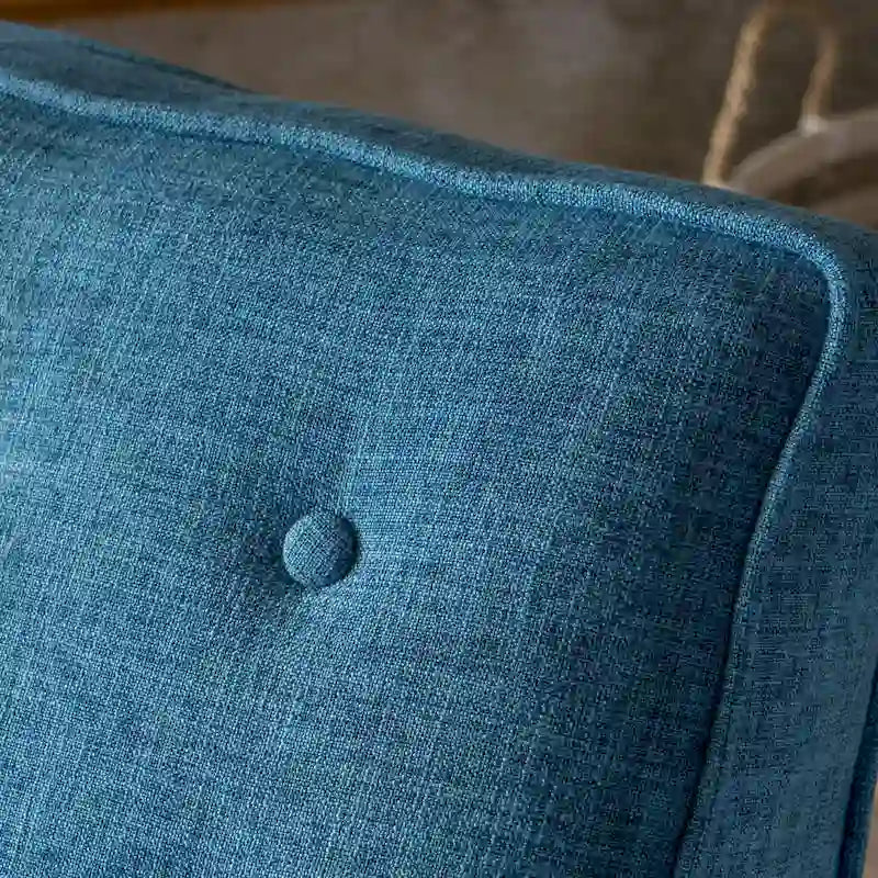 Fauteuil inclinable en tissu capitonné Mervynn Mid-Century Modern de Christopher Knight Home