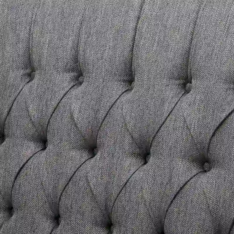 Fauteuil inclinable Apaloosa Oversized Tufted Wingback en tissu avec dossier poussoir par Christopher Knight Home