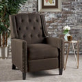 Fauteuil inclinable en tissu tufté Izidro par Christopher Knight Home
