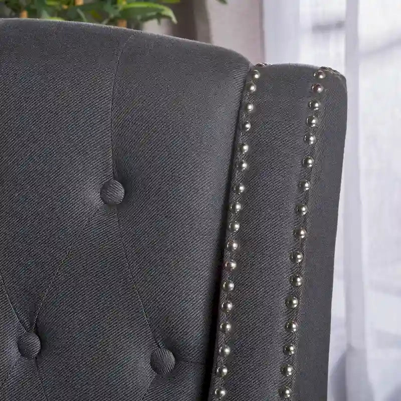 Fauteuil inclinable en tissu tufté Izidro par Christopher Knight Home