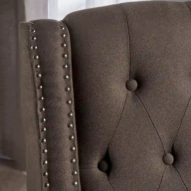 Fauteuil inclinable en tissu tufté Izidro par Christopher Knight Home